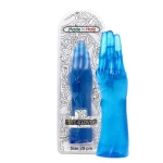 Fisting Mania - 28 cm - Made in Italy - Biobased - Ftalaten vrij - Transparant Blauw