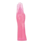 Fisting Mania - 28 cm - Made in Italy - Biobased - Ftalaten vrij - Transparant Roze - Afbeelding 2