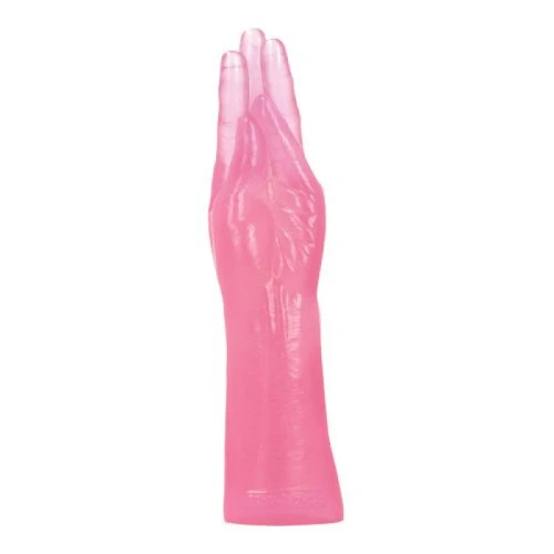 Fisting Mania - 28 cm - Made in Italy - Biobased - Ftalaten vrij - Transparant Roze - Afbeelding 2