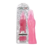 Fisting Mania - 28 cm - Made in Italy - Biobased - Ftalaten vrij - Transparant Roze