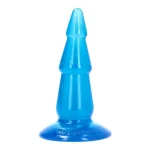 Plug Pine - 15,5 cm - Made in Italy - Biobased - Ftalaten vrij - Transparant Blauw - Afbeelding 2