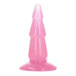 Plug Pine - 15,5 cm - Made in Italy - Biobased - Ftalaten vrij - Transparant Roze - Afbeelding 2