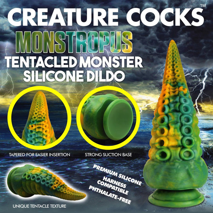 Monstropus Tentakel Monster Siliconen Dildo 4 Monstropus Tentakel Monster Siliconen Dildo - Afbeelding 4