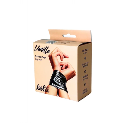 Bondage Tape Vanille Oxytocine Zwart