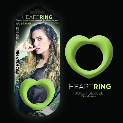 heart ring phosphorescent