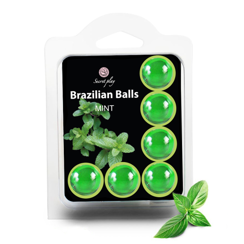 SET 6 BRAZILIAANSE BALLEN MUNT