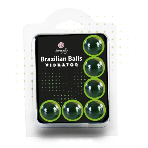 SET 6 BRAZILIAANSE BALLEN VIBRATOR