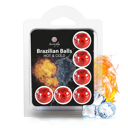 SET 6 BRAZILIAANSE BALLEN WARM & KOUD
