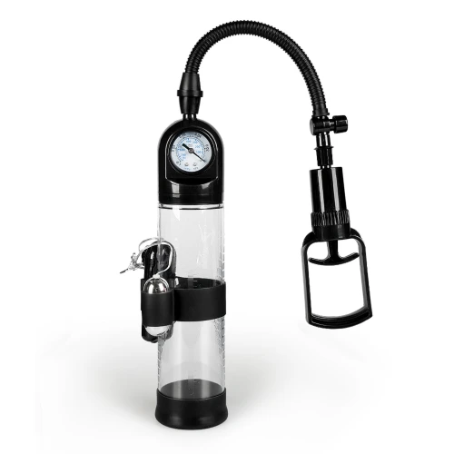 pompka powerpump master vibrating black clear 1