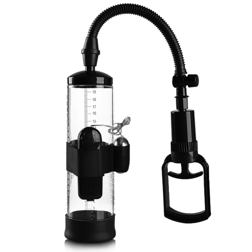 pompka powerpump max vibrating black clear 1